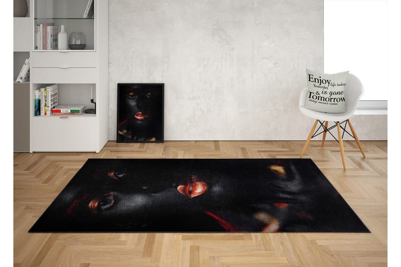 Homefesto Tæppe 80x200 cm - Flerfarvet - Tekstiler - Tæpper - Orientalske tæpper