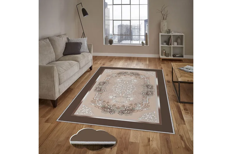 Homefesto Tæppe 80x200 cm, Flerfarvet