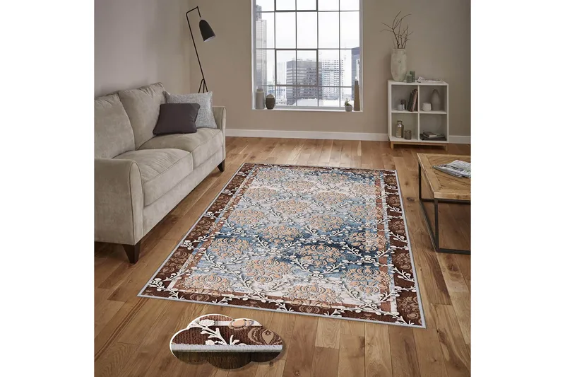 Homefesto Tæppe 80x200 cm, Flerfarvet