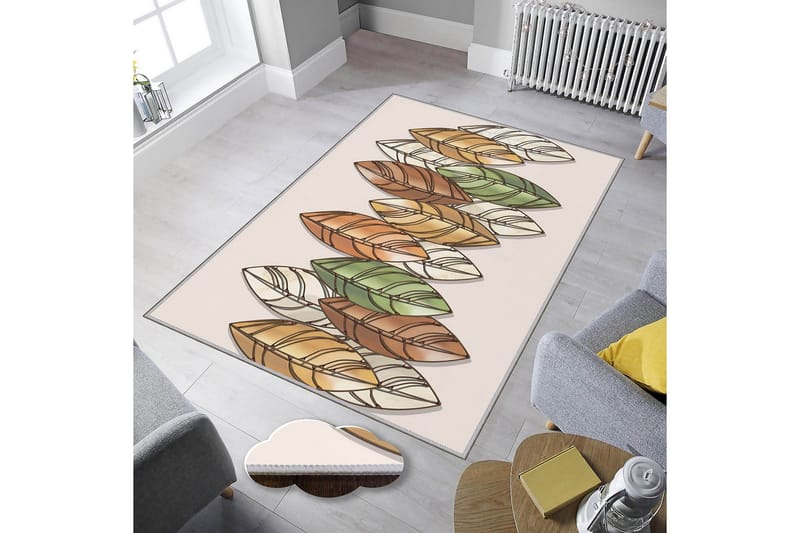 Homefesto Tæppe 80x200 cm - Flerfarvet - Tekstiler - Tæpper - Orientalske tæpper