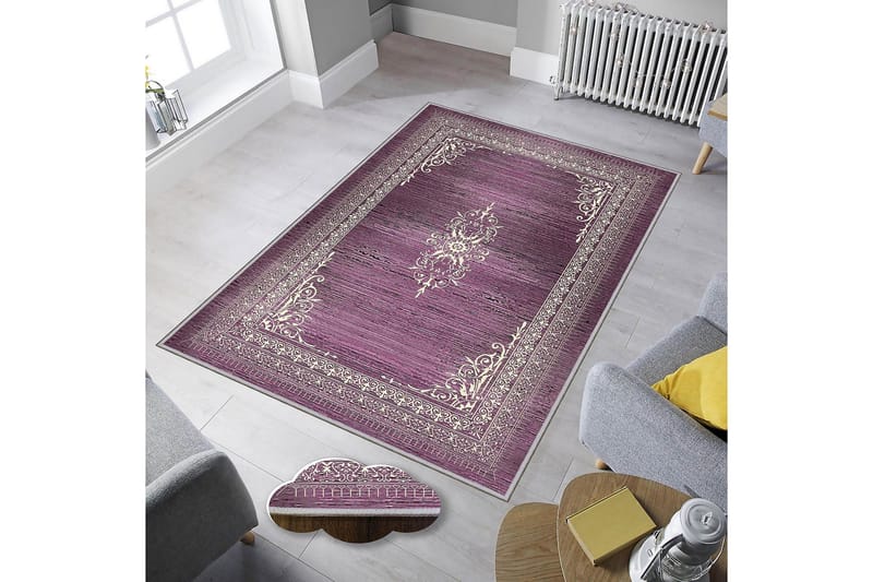 Homefesto Tæppe 80x200 cm - Flerfarvet - Tekstiler - Tæpper - Orientalske tæpper