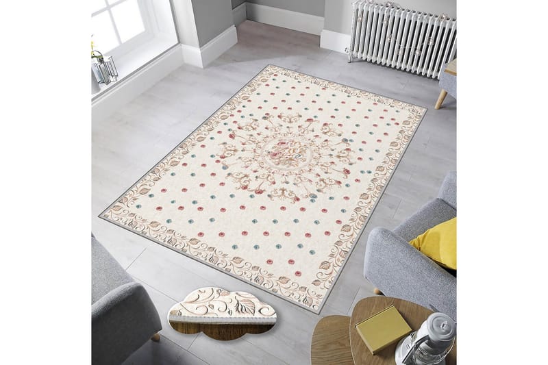 Homefesto Tæppe 80x200 cm - Flerfarvet - Tekstiler - Tæpper - Orientalske tæpper
