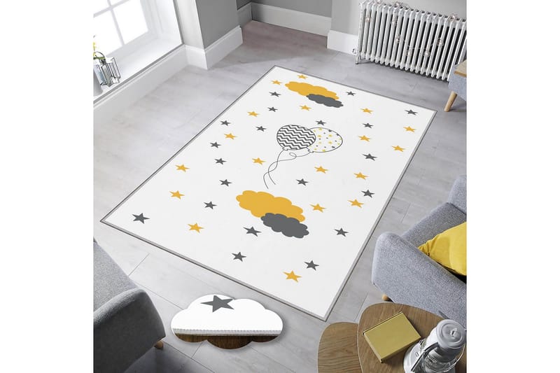 Homefesto Tæppe 80x200 cm - Flerfarvet - Tekstiler - Tæpper - Orientalske tæpper