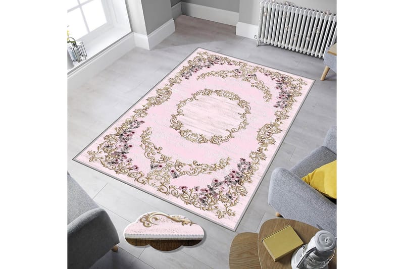 Homefesto Tæppe 80x200 cm - Flerfarvet - Tekstiler - Tæpper - Orientalske tæpper