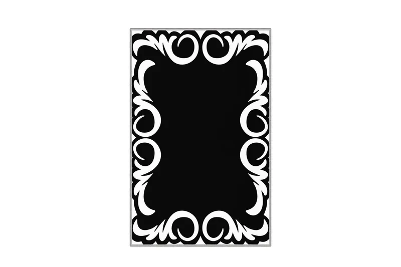 Homefesto Tæppe 80x200 cm, Flerfarvet