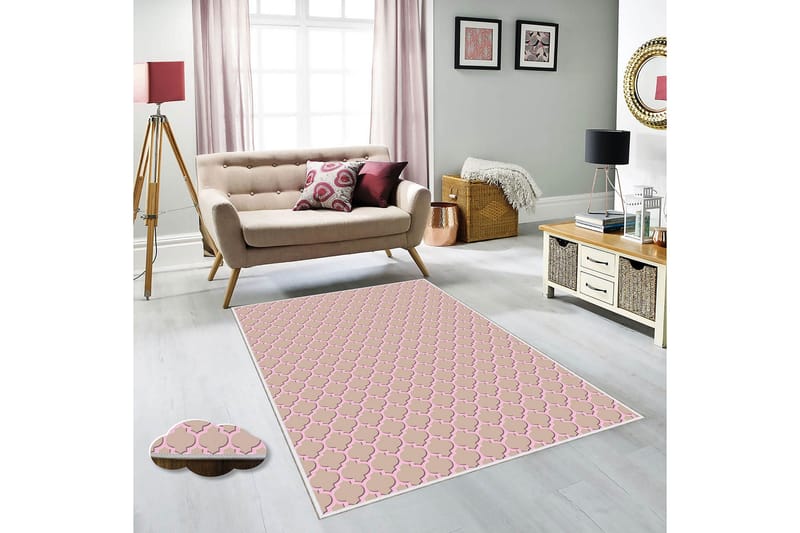 Homefesto Tæppe 80x200 cm, Flerfarvet