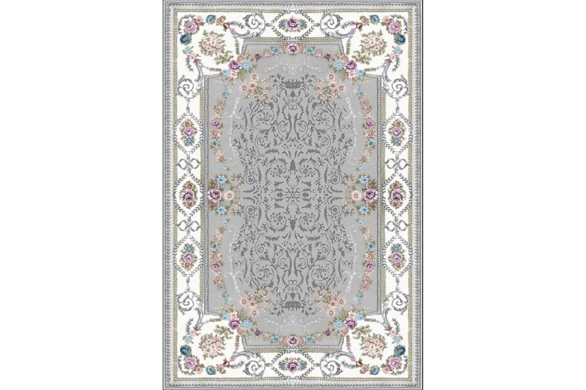 Homefesto Tæppe 80x200 cm - Flerfarvet/Velour - Tekstiler - Tæpper - Orientalske tæpper