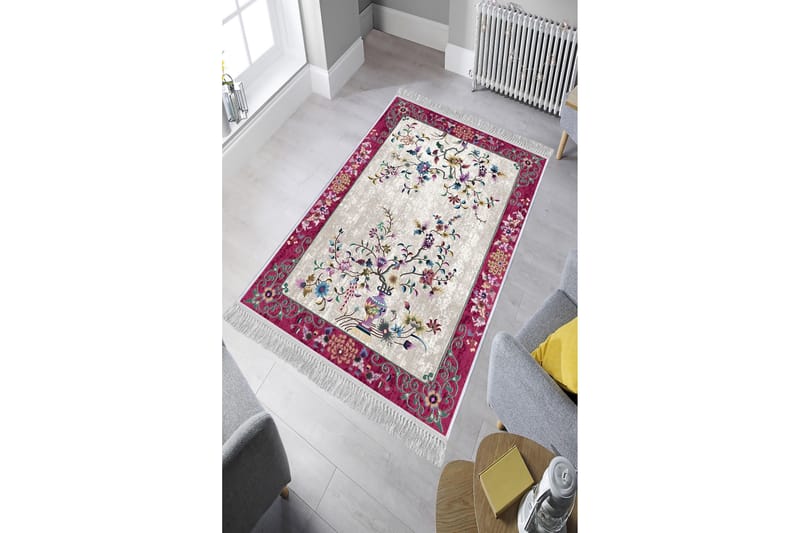 Homefesto Tæppe 80x200 cm - Flerfarvet/Velour - Orientalske tæpper - Persisk tæppe