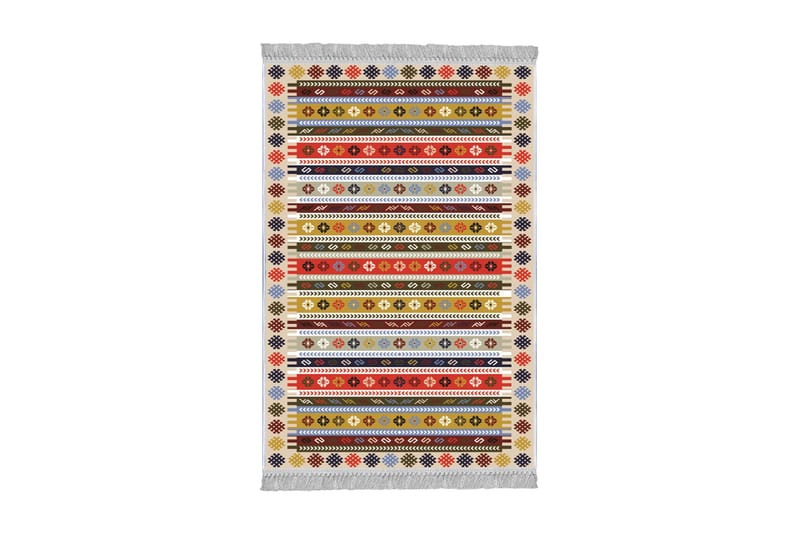 Homefesto Tæppe 80x200 cm, Flerfarvet/Velour