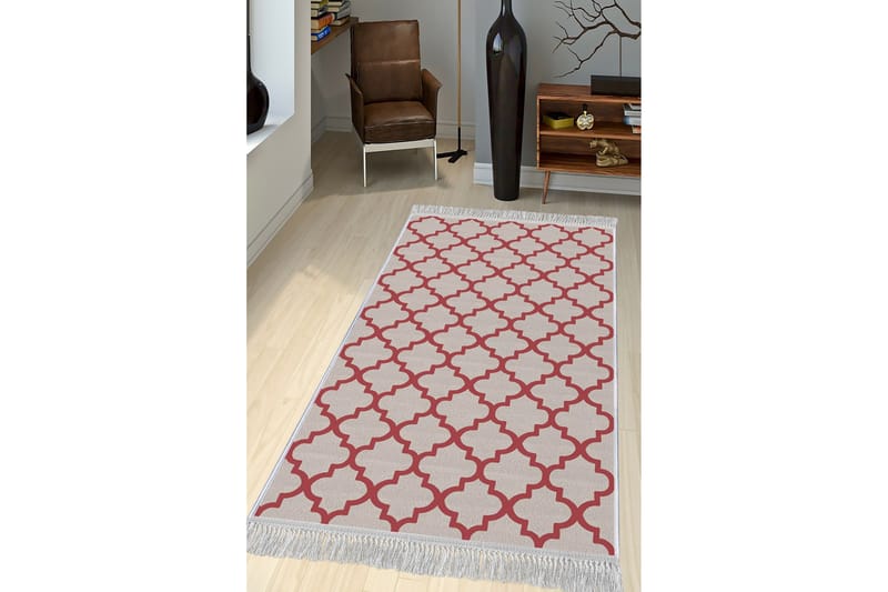 Homefesto Tæppe 80x200 cm - Flerfarvet/Velour - Tekstiler - Tæpper - Orientalske tæpper