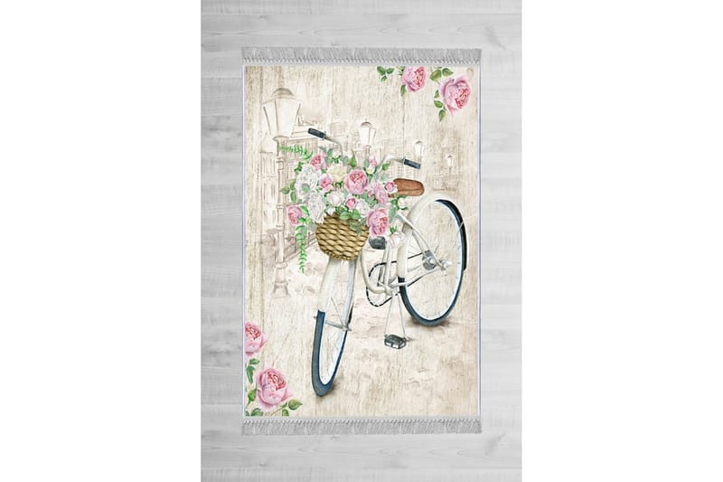 Homefesto Tæppe 80x200 cm, Flerfarvet/Velour