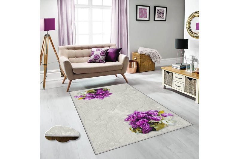 Homefesto Tæppe 80x200 cm, Multifarvet