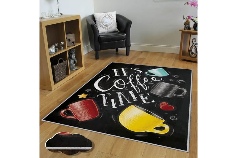 Homefesto Tæppe 80x200 cm, Multifarvet