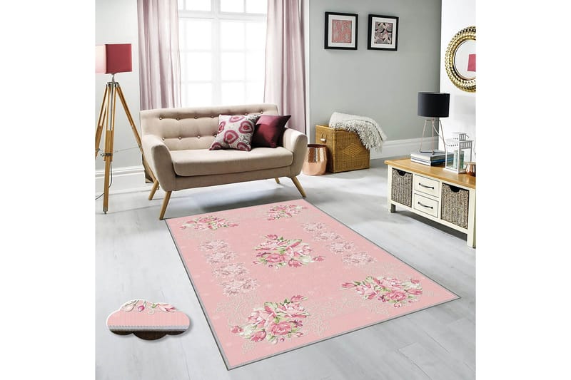 Homefesto Tæppe 80x200 cm, Multifarvet