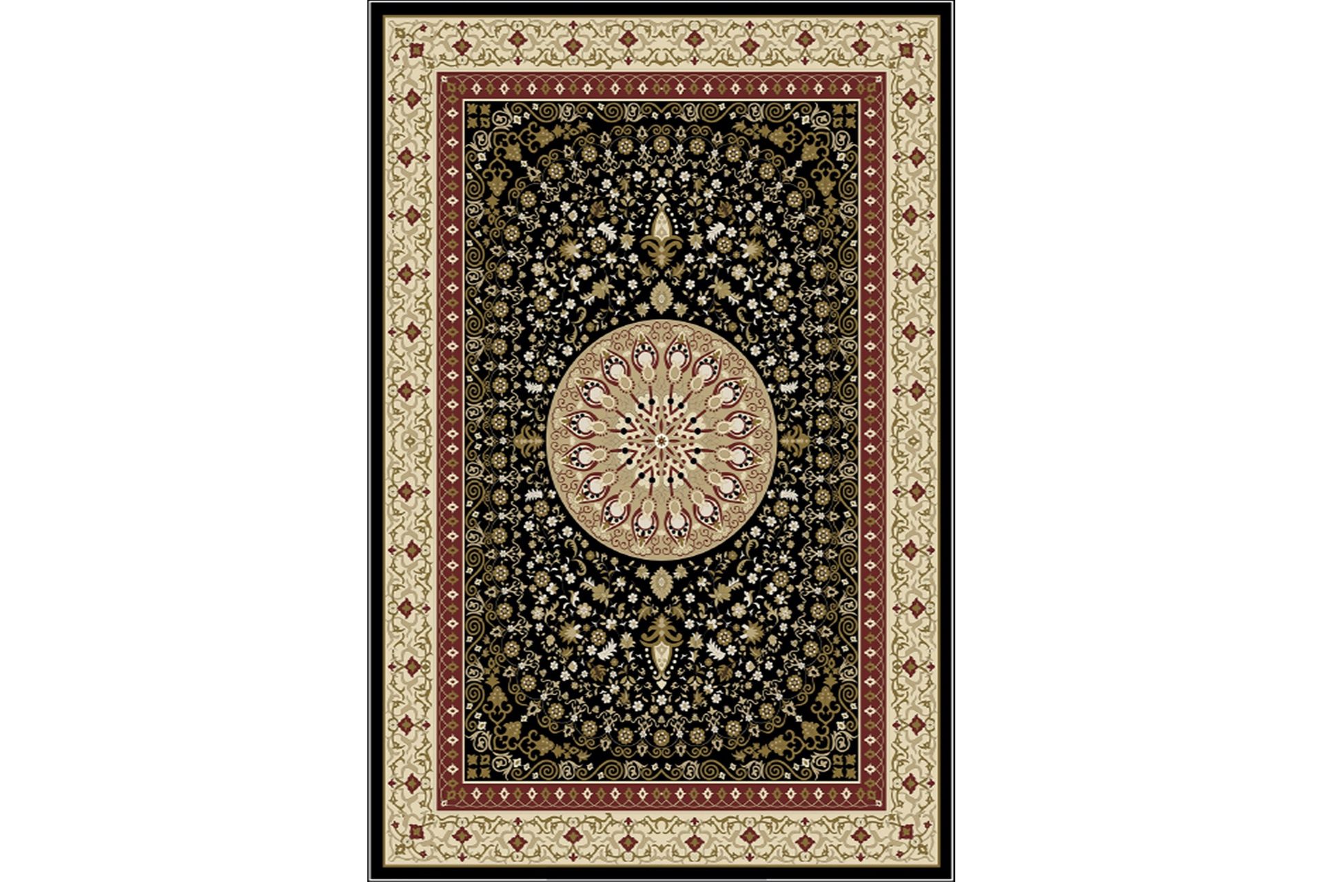 Homefesto Tæppe 80x200 cm - Multifarvet/Fløjl - Tekstiler - Tæpper - Orientalske tæpper
