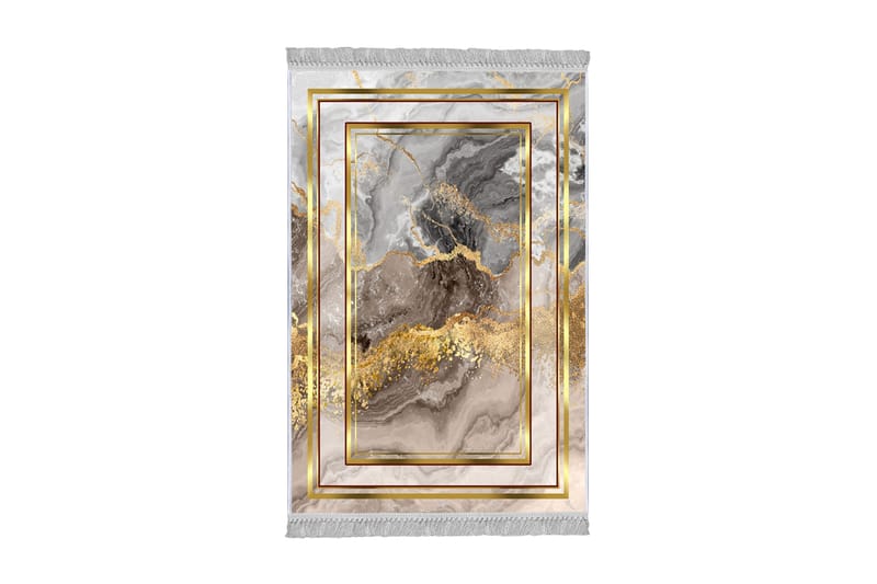 Homefesto Tæppe 80x200 cm, Multifarvet/Fløjl