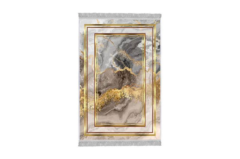 Homefesto Tæppe 80x200 cm, Multifarvet/Fløjl