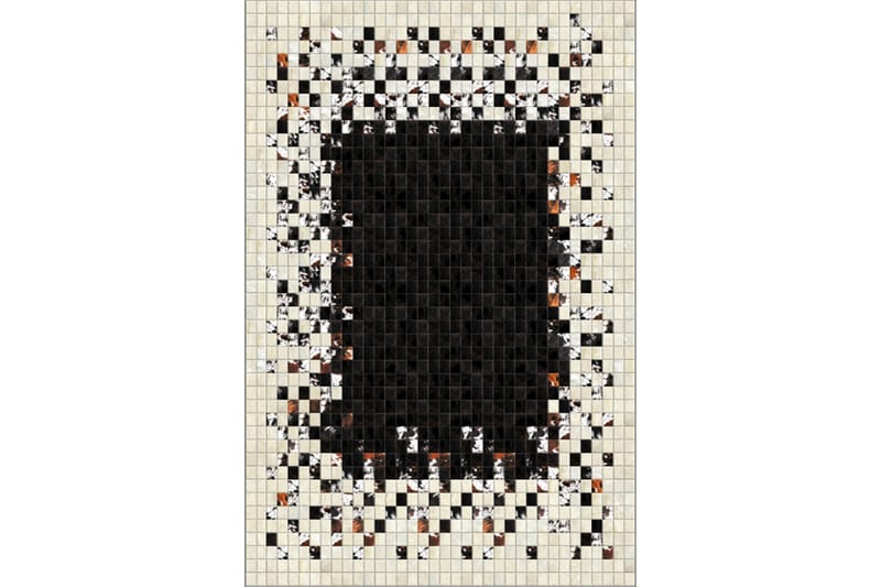 Homefesto Tæppe 80x200 cm, Multifarvet/Fløjl