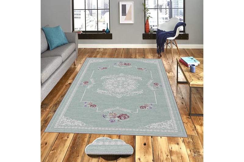 Homefesto Tæppe 80x300 cm, Flerfarvet