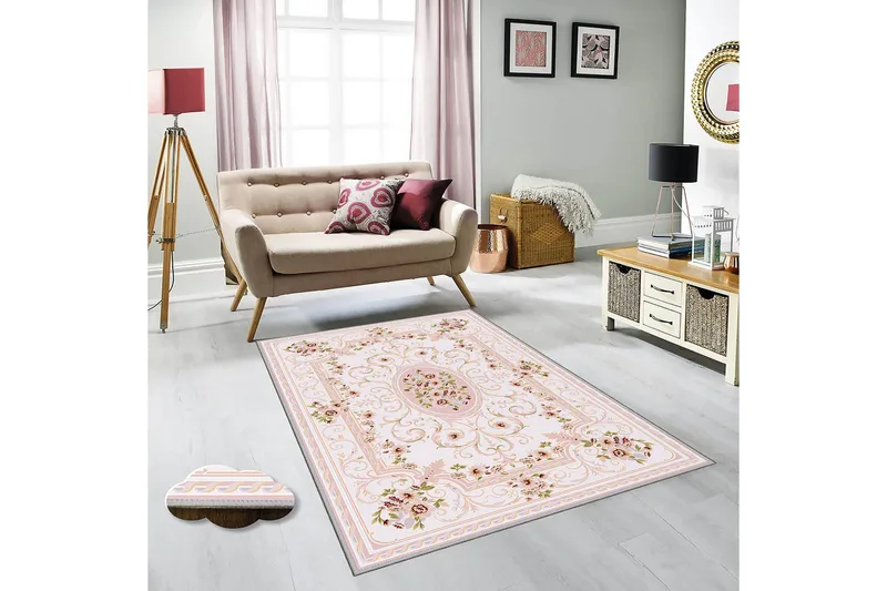 Homefesto Tæppe 80x300 cm, Flerfarvet