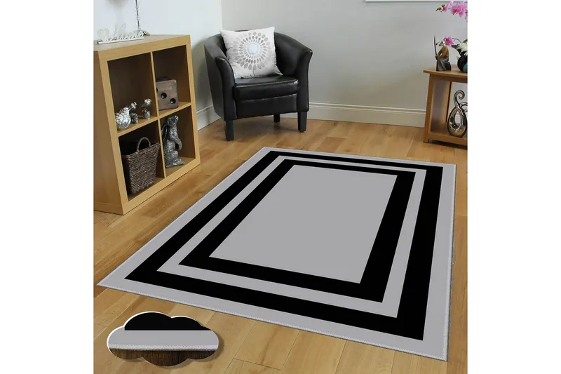 Homefesto Tæppe 80x300 cm, Flerfarvet