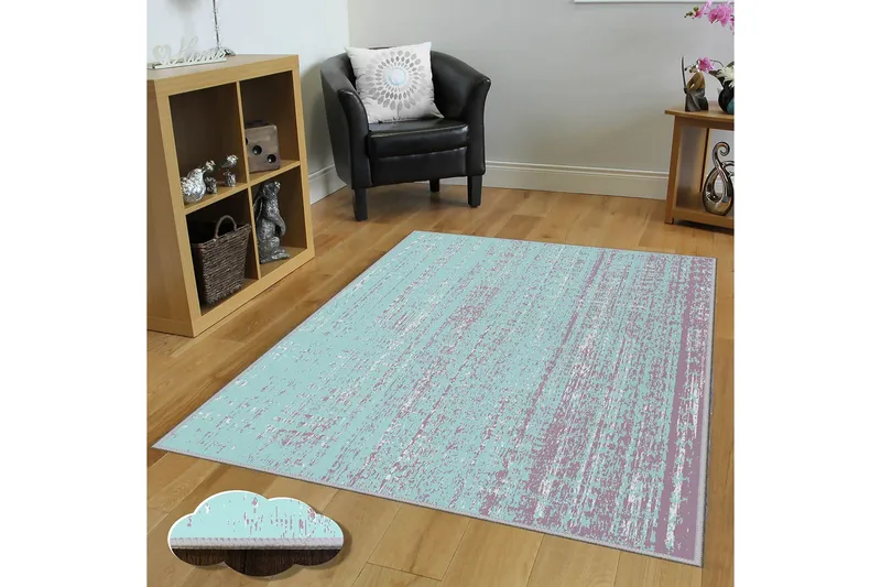 Homefesto Tæppe 80x300 cm, Flerfarvet