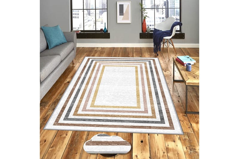 Homefesto Tæppe 80x300 cm, Flerfarvet