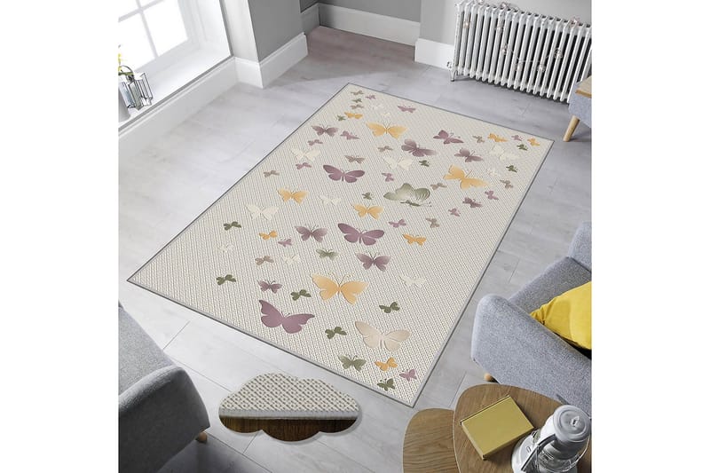 Homefesto Tæppe 80x300 cm, Flerfarvet