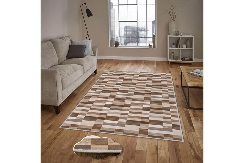 Homefesto Tæppe 80x300 cm, Flerfarvet