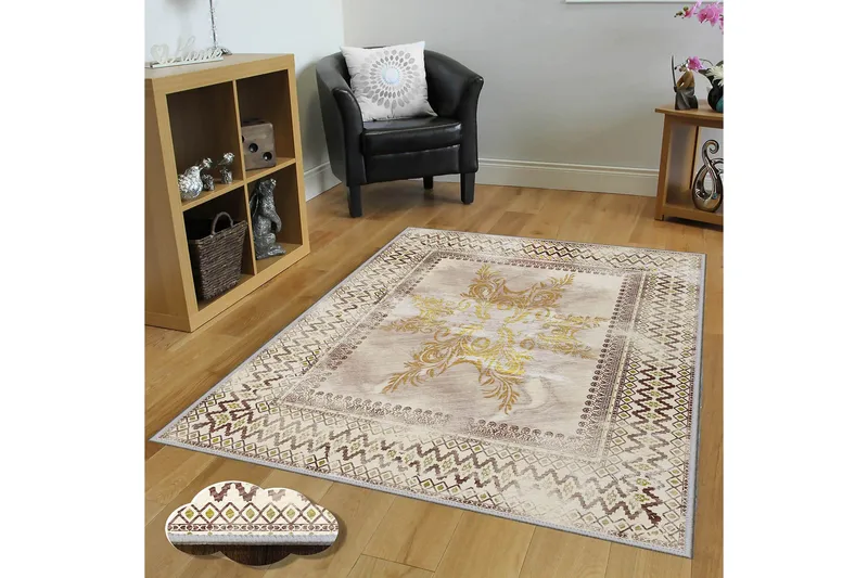 Homefesto Tæppe 80x300 cm, Flerfarvet