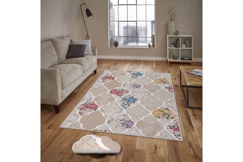 Homefesto Tæppe 80x300 cm, Flerfarvet