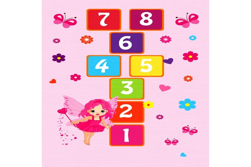 Homefesto Tæppe 80x300 cm, Flerfarvet