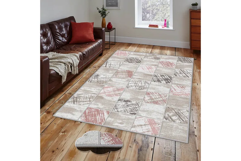 Homefesto Tæppe 80x300 cm, Flerfarvet