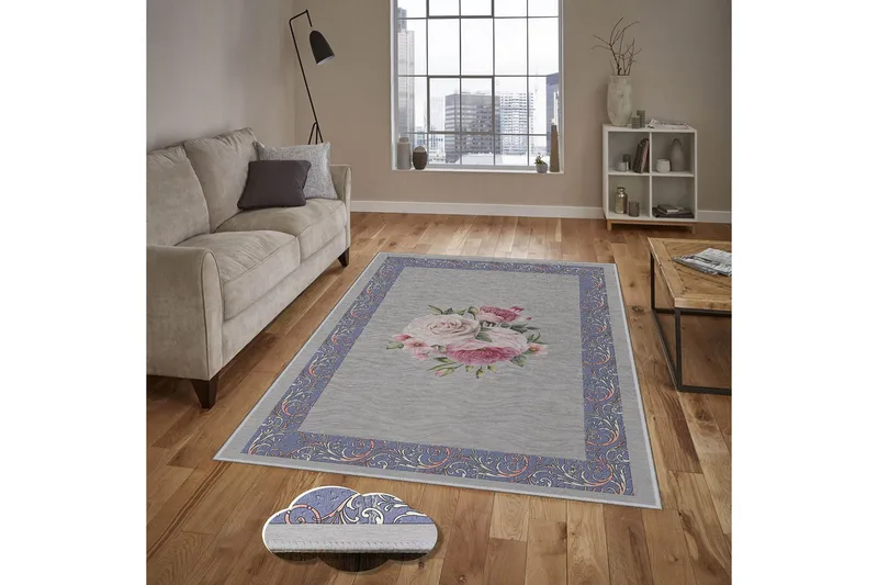 Homefesto Tæppe 80x300 cm, Flerfarvet