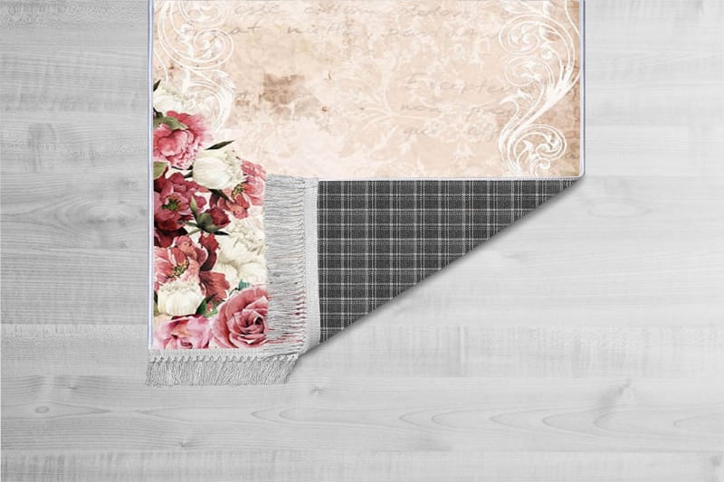 Homefesto Tæppe 80x300 cm, Flerfarvet/Velour