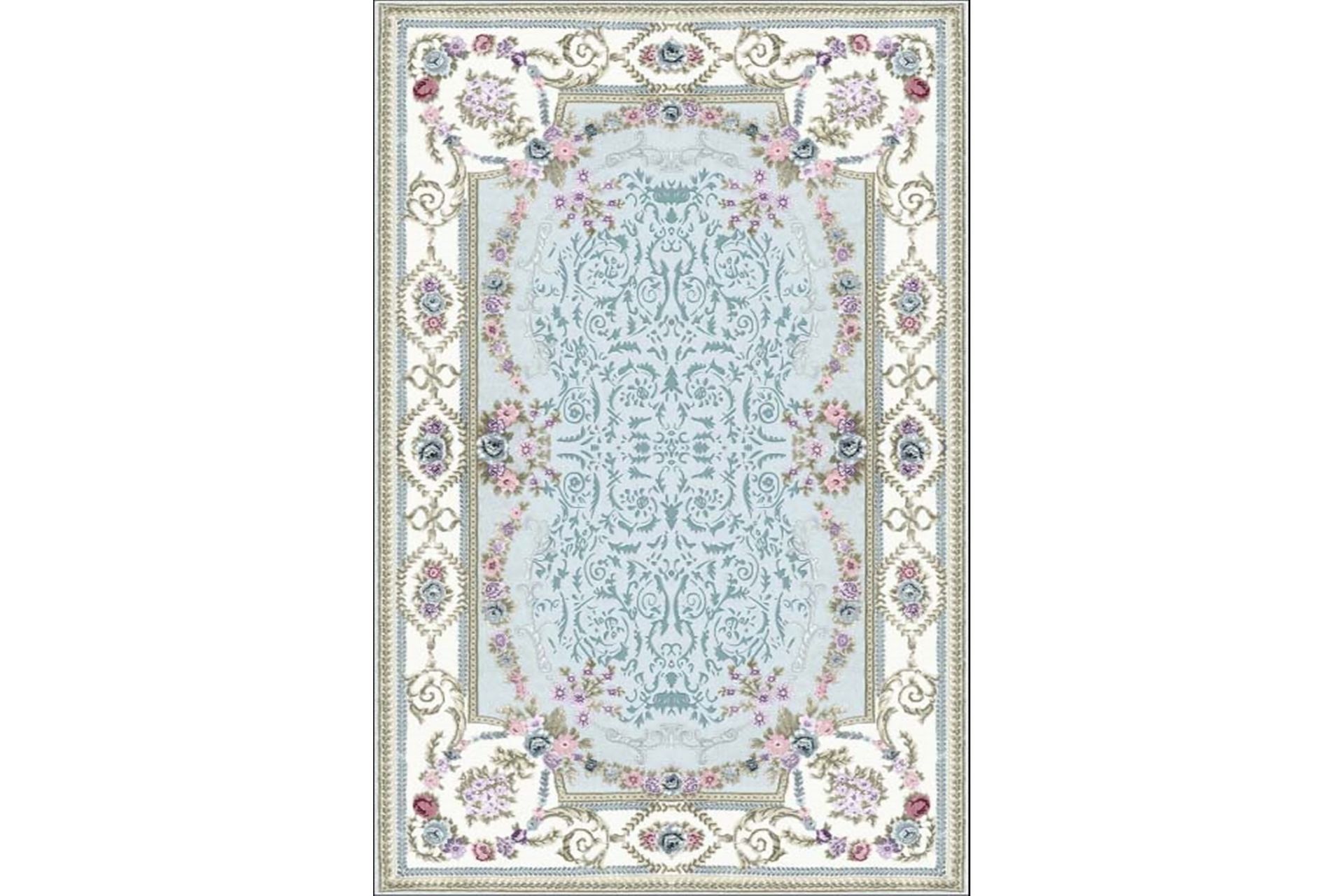 Homefesto Tæppe 80x300 cm - Flerfarvet/Velour - Tekstiler - Tæpper - Orientalske tæpper