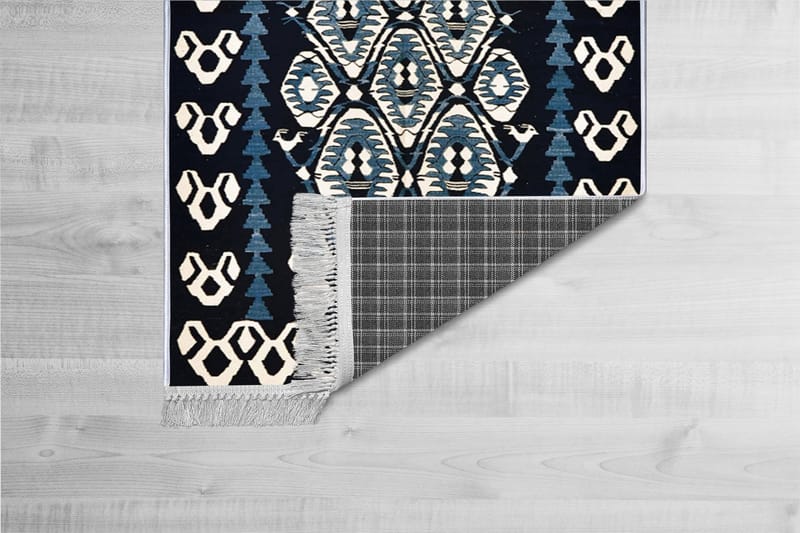 Homefesto Tæppe 80x300 cm - Flerfarvet/Velour - Tekstiler - Tæpper - Orientalske tæpper