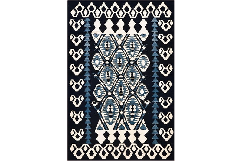 Homefesto Tæppe 80x300 cm - Flerfarvet/Velour - Tekstiler - Tæpper - Orientalske tæpper