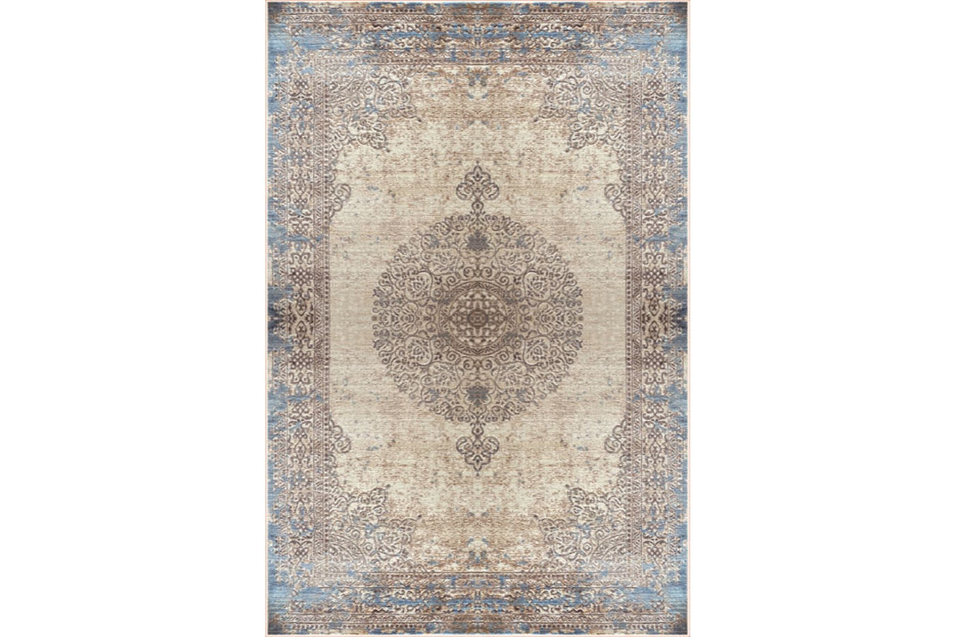 Homefesto Tæppe 80x300 cm - Flerfarvet/Velour - Tekstiler - Tæpper - Orientalske tæpper