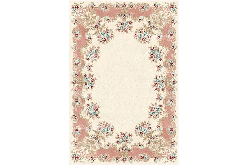 Homefesto Tæppe 80x300 cm - Flerfarvet/Velour - Tekstiler - Tæpper - Orientalske tæpper
