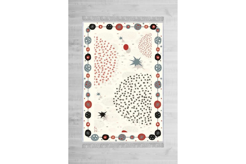 Homefesto Tæppe 80x300 cm, Flerfarvet/Velour