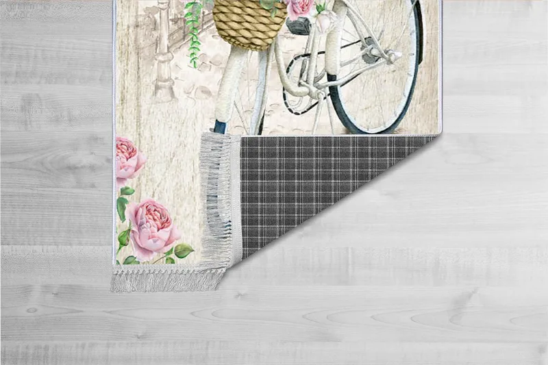 Homefesto Tæppe 80x300 cm - Flerfarvet/Velour - Tekstiler - Tæpper - Orientalske tæpper