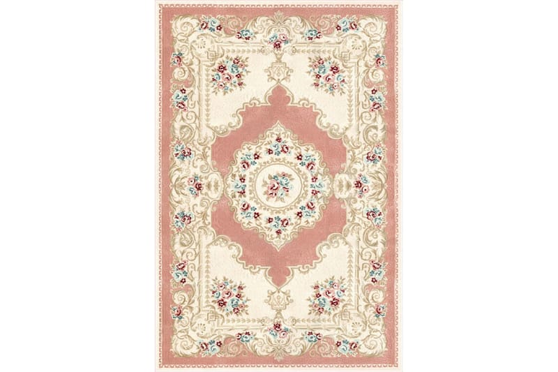 Homefesto Tæppe 80x300 cm - Flerfarvet/Velour - Tekstiler - Tæpper - Orientalske tæpper