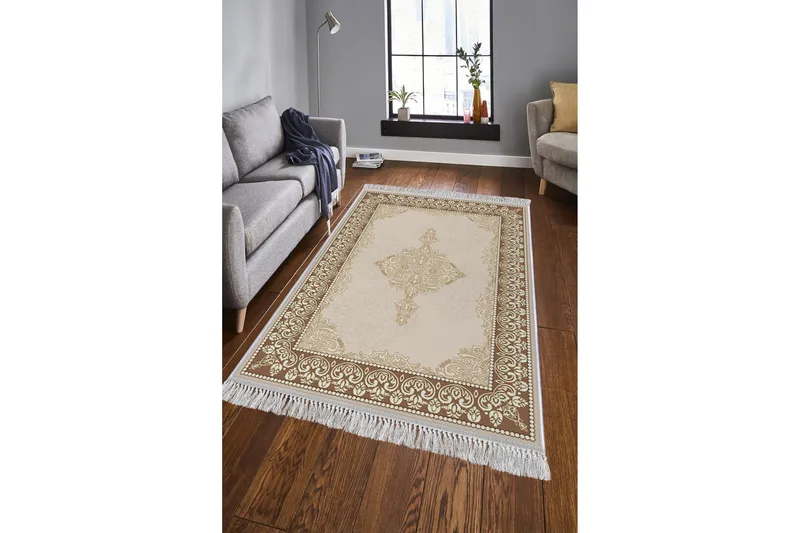 Homefesto Tæppe 80x300 cm, Flerfarvet/Velour