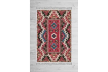Homefesto Tæppe 80x300 cm - Flerfarvet/Velour - Tekstiler - Tæpper - Orientalske tæpper