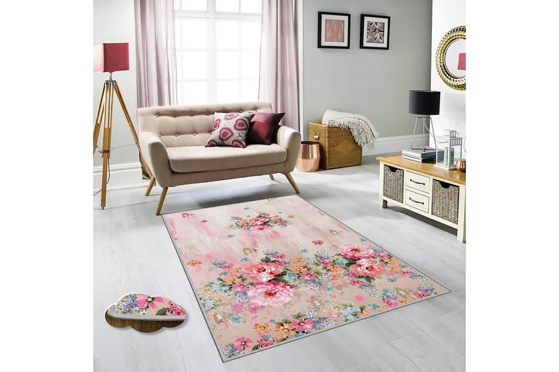 Homefesto Tæppe 80x300 cm, Multifarvet