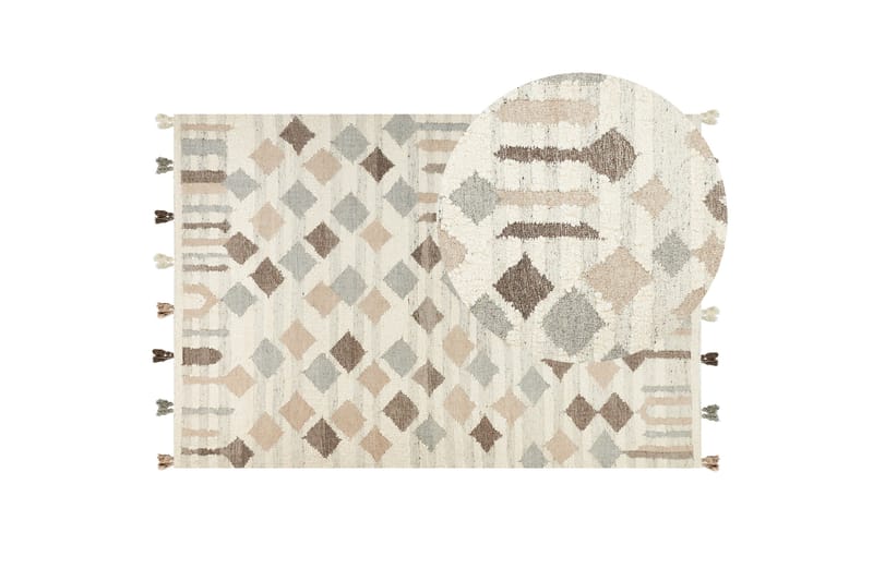 Kaghtsrashen Kelimtæppe 200x300 cm - Beige - Tekstiler - Tæpper - Orientalske tæpper - Kelimtæpper