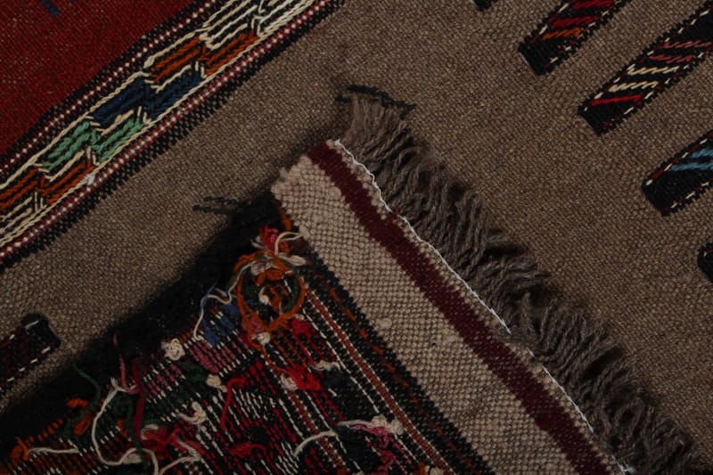 Håndknytten Persisk Patchwork Tæppe 98x168 cm Kelim - Flerfarvet - Tekstiler - Tæpper - Orientalske tæpper - Kelimtæpper