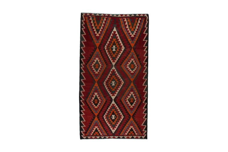 Håndknyttet Persisk tæppe 168x320 cm Kelim - Flerfarvet - Kelimtæpper