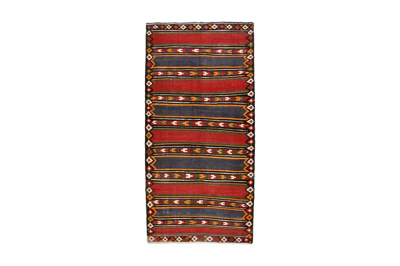 Håndknyttet Persisk tæppe 153x319 cm Kelim - Flerfarvet - Tekstiler - Tæpper - Orientalske tæpper - Kelimtæpper